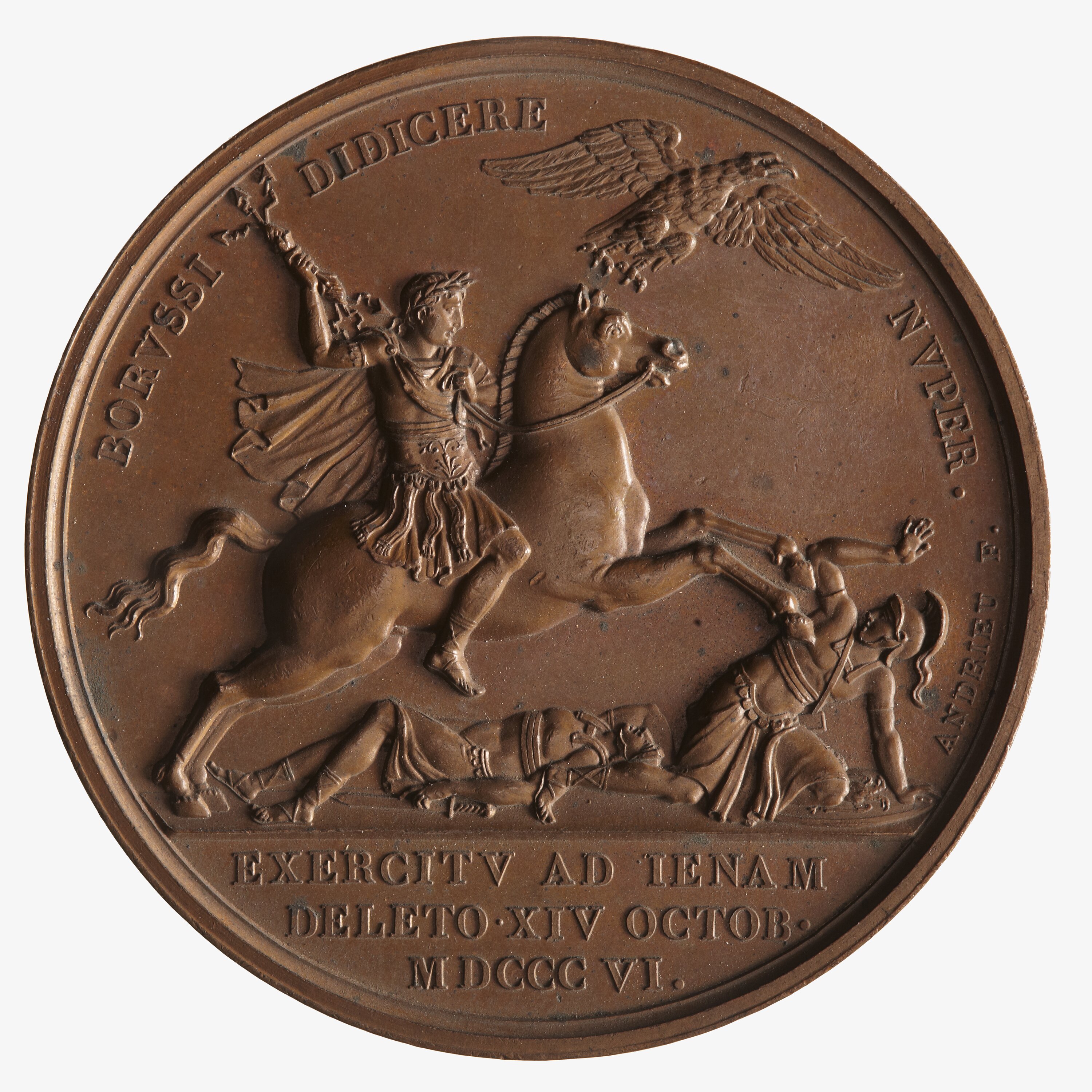 Medal - Battle of Jena, Napoleon Bonaparte (Emperor Napoleon