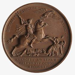 Medal - Battle of Jena, Napoleon Bonaparte (Emperor Napoleon I), France, 1806