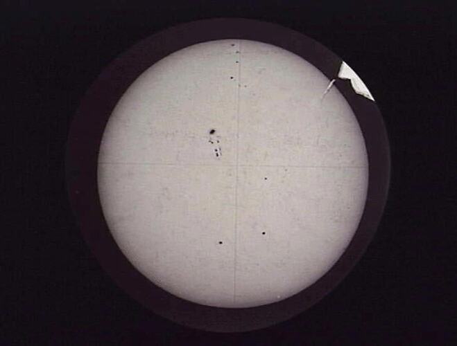 Photograph - The Sun, taken at Melbourne Observatory, South Yarra, Victoria, 1895