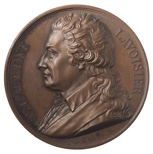 Medal - Antoine Laurent Lavoisier, France, 1821