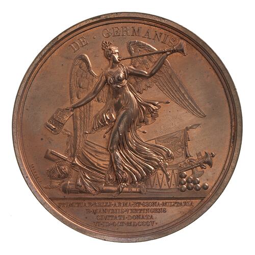 Medal - Pannonia Defeated, Napoleon Bonaparte (Emperor Napoleon I), France, 1805