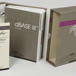 Software Manual in Box - Digital, dBase III, Rainbow Computer System, 1983