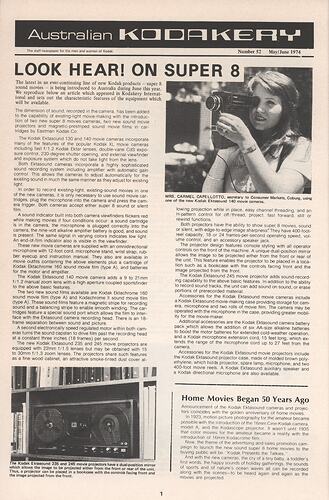 Newsletter - 'Australian Kodakery', No 52, May-June 1974