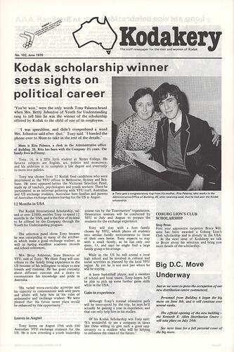 Newsletter - 'Australian Kodakery', No 102, June 1979
