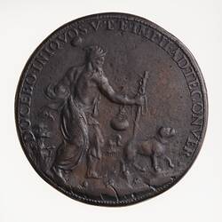 Electrotype Medal Replica - Michelangelo Buonarroti