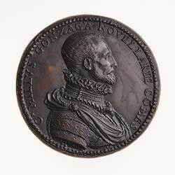 Electrotype Medal Replica - Camillo Gonzaga, Count of Novellara