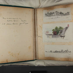 Sketch Book - European Travels & Oxford, W.B. Spencer, Europe,1883-1885