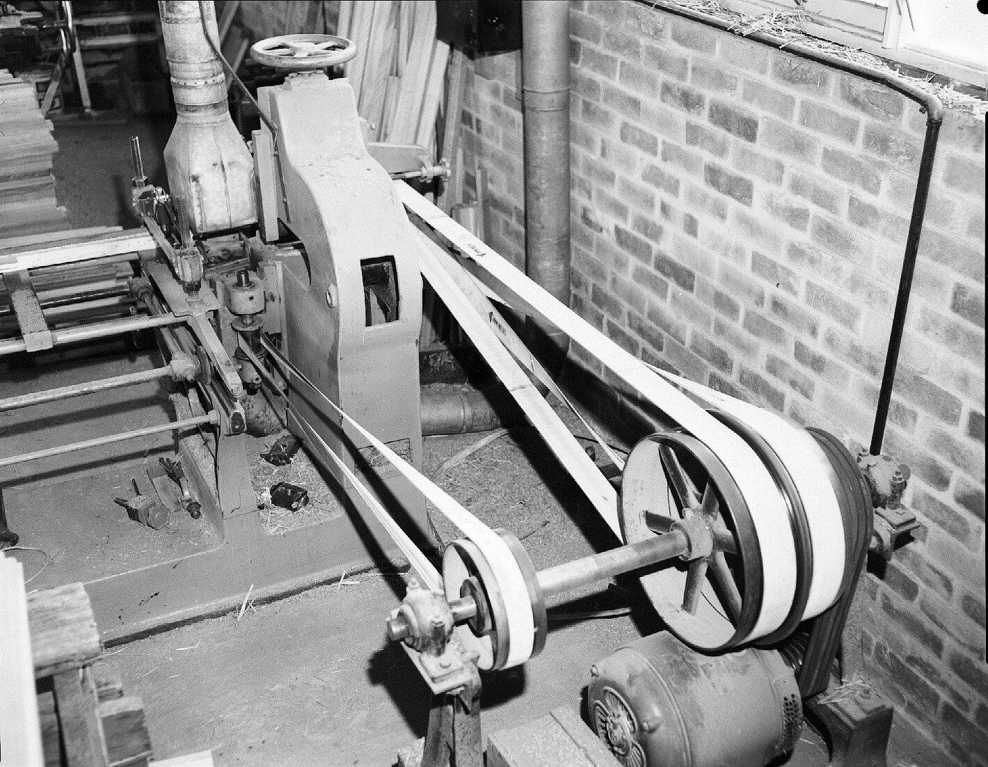 Negative Fibremakers Nylon Spinners, Machine with Belts, Bayswater