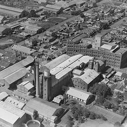 Kodak Australasia Pty Ltd, Factory Aerial View 8, Abbotsford, circa 1930s