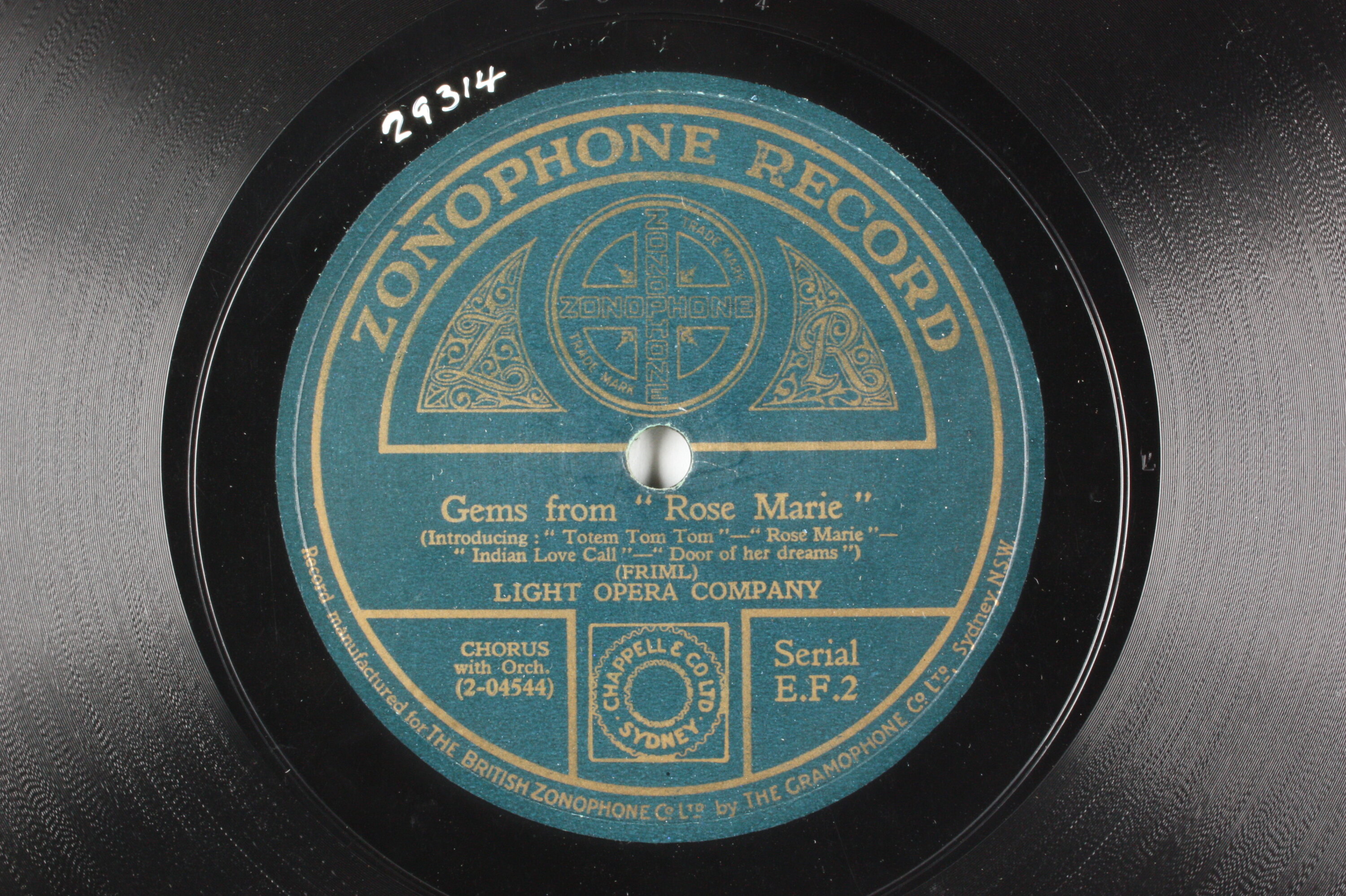 Disc Recording - The British Zonophone Co. Ltd., Double-Sided 