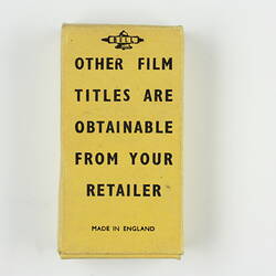 Yellow box with black text.