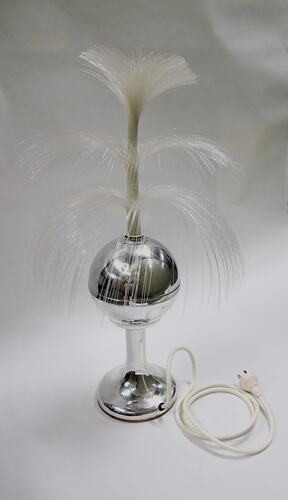 Lamp - Fibre Optic, Webb, Silver