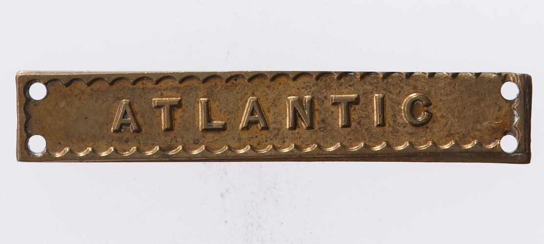 Medal Bar - The Air Crew Europe Star Bar, Atlantic, Great Britain, 1945 - Obverse