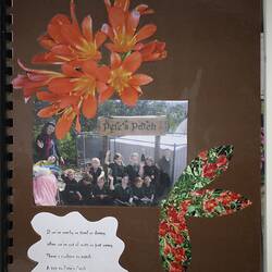 Book - 'Pete's Patch', by Flowerdale Primary School Students to Peter Auty, 2013