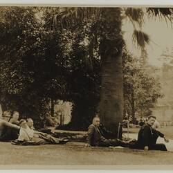 Kodak Australasia Pty Ltd, Employees Relaxing in Grounds, Abbotsford, Victoria, 1930s