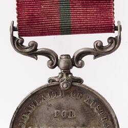 Medal - Commonwealth of Australia Long Service & Good Conduct Medal, King Edward VII, Australia, 1903-1910 - Reverse