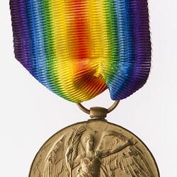 Medal - Victory Medal 1914-1919, Great Britain, Private J.E. Reilly, 1919 - Obverse