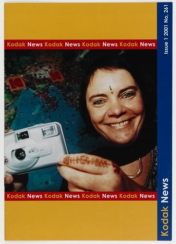 Magazine - 'Kodak News', No 261, Issue One, Coburg, 2001, Front Cover