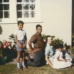 Digital Photograph - Paramanathan Family, Elwood, Victoria, 25 Dec 1963