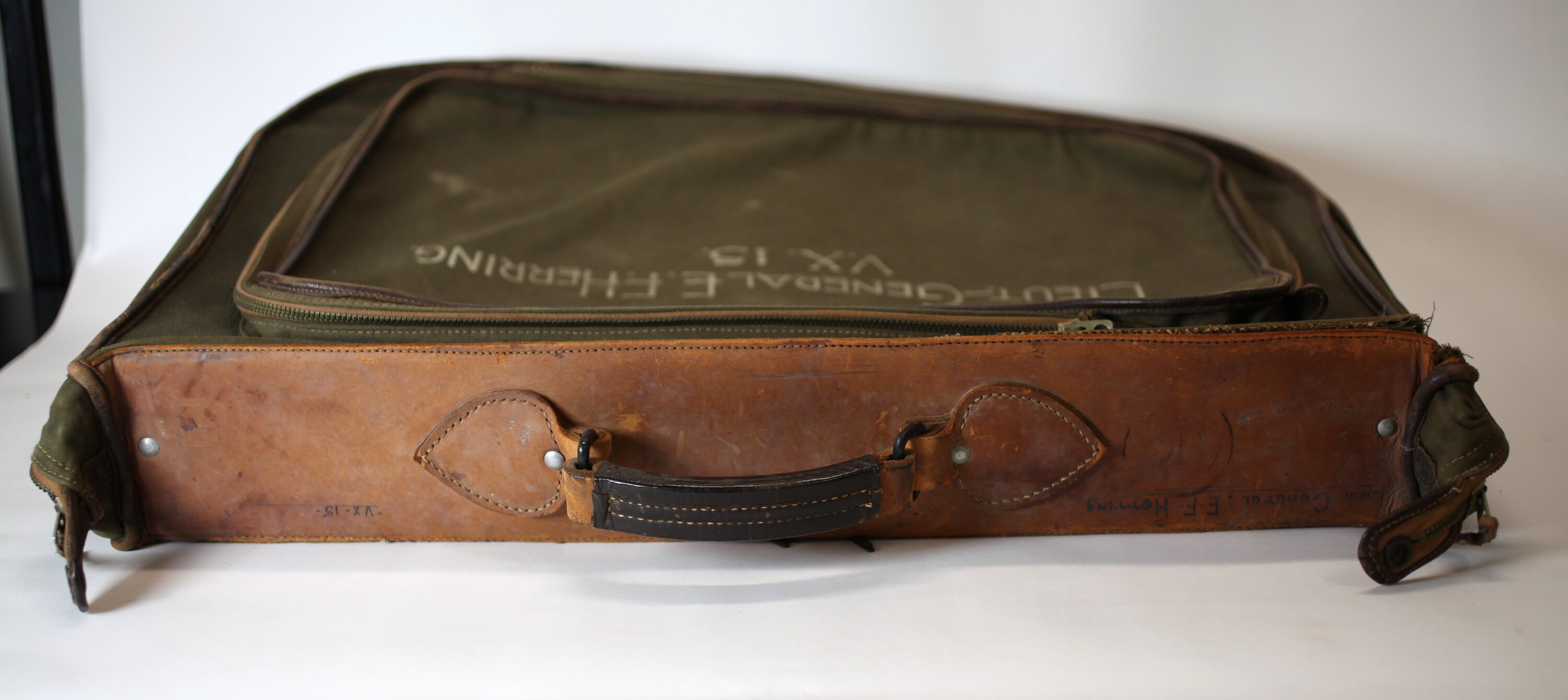 Valise - 'Lieut-General E. F. Herring, V.X. 15', Hinson