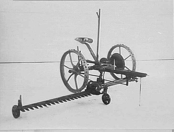 1.S MOWER WITH THISTLE CUT BAR: JUNE 1938