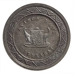 Medal - Jubilee of Queen Victoria, Ballarat Savings Bank, Victoria, Australia, 1887