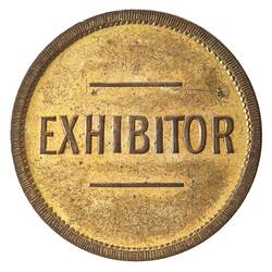 Medal - Albury Industrial Exhibition 1896 Exhibitor, 1896 AD