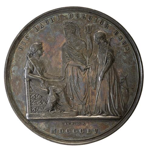 Medal - Products of New South Wales Exhibition, 1854 AD