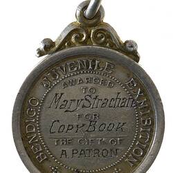 Medal - Bendigo Juvenile Exhibition "Gold" Prize, 1896 AD