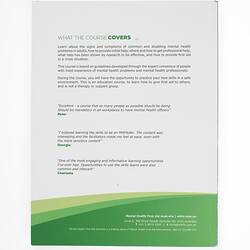 White letterhead with green strip at base. Typewritten text.