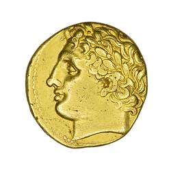 Coin - 1/2 Stater, King Agathokles, Syracuse, Sicily, 317-310 BCE
