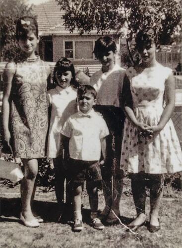 Efstathia Spiropoulos & Her Children, Fawkner, 1967
