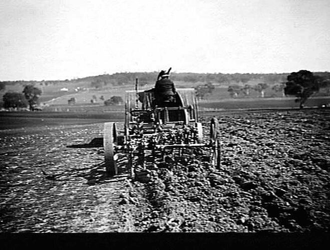 NOS 2, 3 & 4. SUNPRINCE PLOW AT WORK ON MR. JOHN A. HEPWORTH'S FARM, MUCKLEFORD. AUGUST 1928 (MR. WEBB).