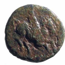 Coin - Ae14, Leucas, Acarnania, circa 300 BC