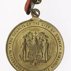 Medal - Royal Visit of Queen Elizabeth II, Council of the City of Sydney, New South Wales, Australia, 1954