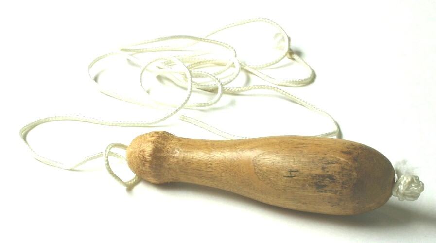 Pulley Handle and Cord - Countermarch Floor Loom
