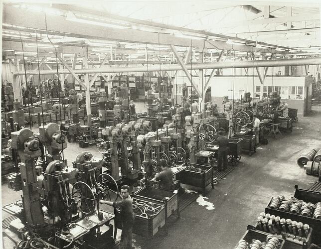 Photograph - Factory Interior, McKay Massey Harris, Sunshine
