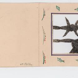 Greeting Card - Karl Muffler to Hilde Muffler, Tatura, 1940s