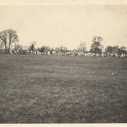 Photograph - Cross Country Run, Tom Robinson Lydster, World War I, 1916-1919
