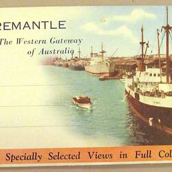 Postcard Folder - Fremantle, the Western Gateway of Australia