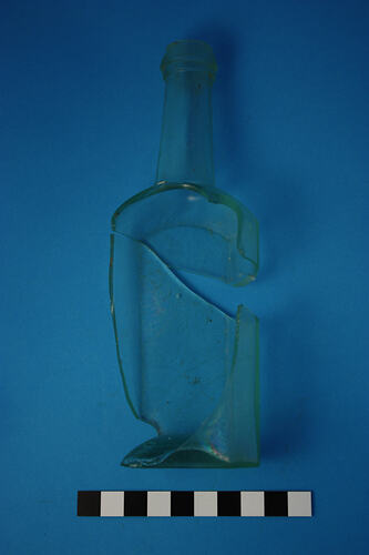 Bottle - Glass, Light Green,1820-1920 (Fragment)