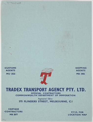 Card - Tradex Transport Agency