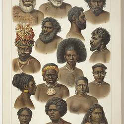 Chromolithograph - Australian Peoples