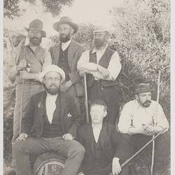 Photograph - The Field Naturalists Club of Victoria Expedition to Furneaux Group of Islands, 1893