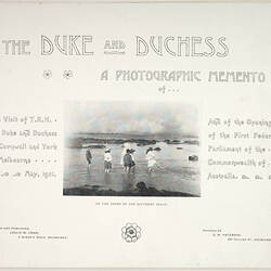 Booklet - The Duke and Duchess, May 1901
