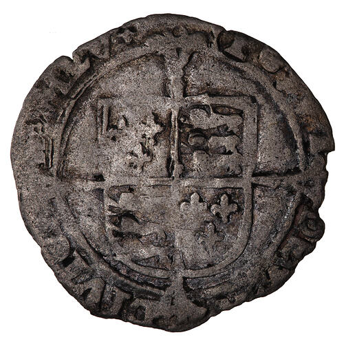 Coin - Groat, Henry VIII, England, Great Britain, 1544 - 1547 (Reverse)