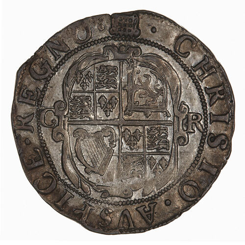 Coin - 1 Shilling, Charles I, Great Britain, 1633-1634 (Reverse)