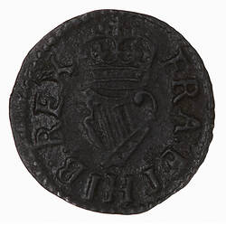 Token - Royal Farthing, Charles I, Great Britain, 1625-1634 (Reverse)