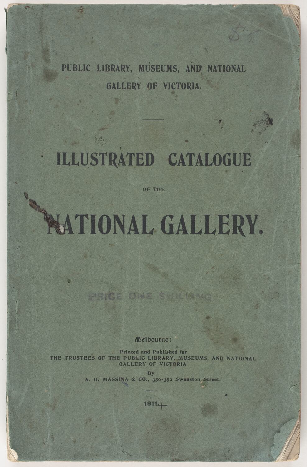 Catalogue Illustrated Catalogue of the National Gallery, Melbourne, 1911