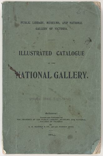 Catalogue - Illustrated Catalogue of the National Gallery, Melbourne, 1911